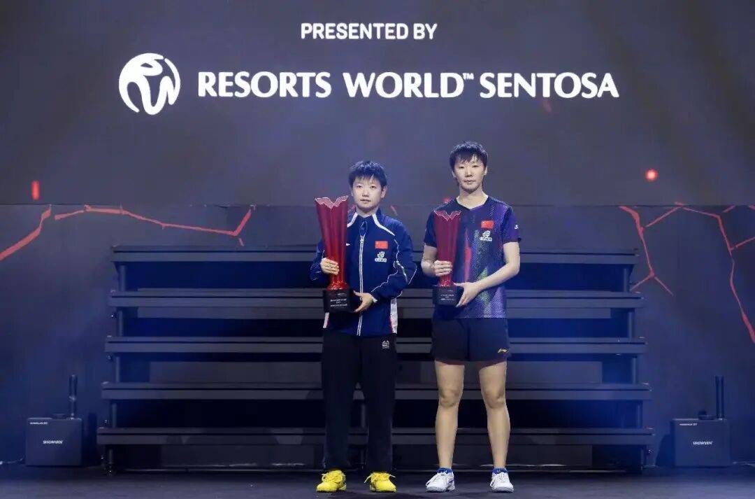 王楚欽、孫穎莎單打奪冠 | 新加坡大滿貫賽:蘇州朗益精密收費